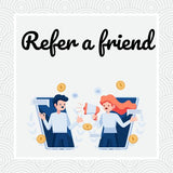 Refer a friend icon