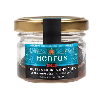Henras - Extra Brushed Whole Périgord Black Truffles, 16g (0.5oz)