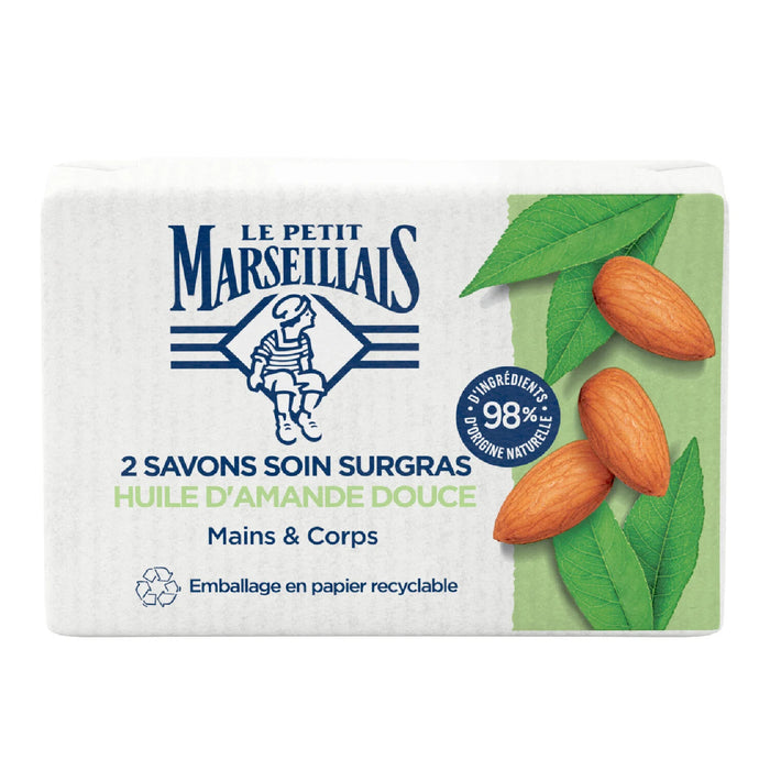 Le Petit Marseillais - Soap w/ Sweet Almond, 2 x 3.5oz