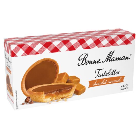 Bonne Maman - Chocolate Caramel Tarts, 135g (4.8oz) - myPanier