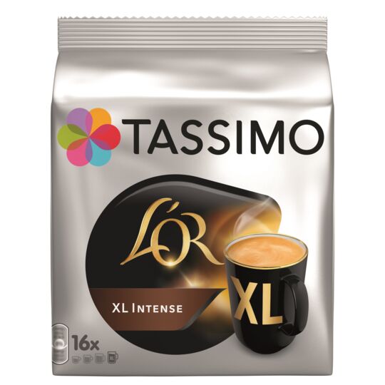 Tassimo L'Or XL Dark Roast Coffee, 136g (4.8oz)