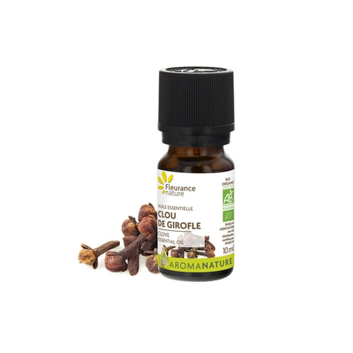 Fleurance Nature - Organic Clove Essential Oil, 10ml (0.3 Fl oz) - myPanier