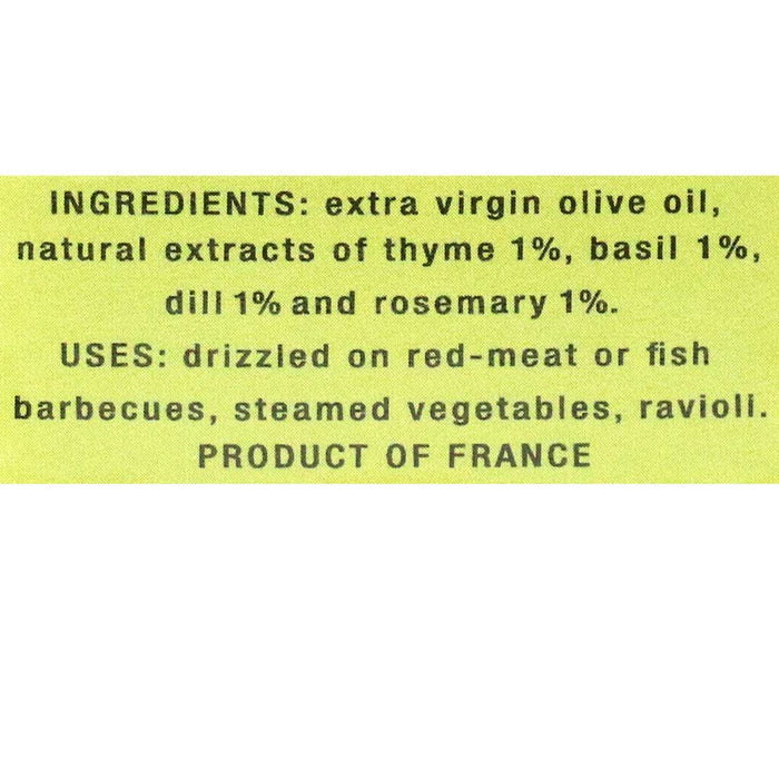 A L'Olivier - Herbs of Provence Extra Virgin Olive Oil - myPanier