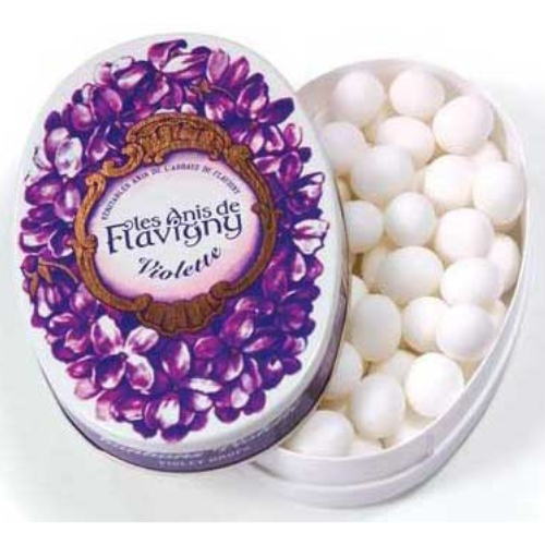 Les Anis de Flavigny - Violet Flavored Anise Candy, 50g (1.76oz) Tin - myPanier