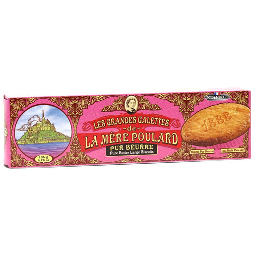 La Mere Poulard - Pure Butter Large French Cookies - myPanier