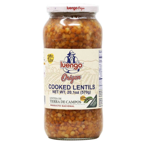 Luengo - Spanish Cooked Pardinas Lentils, DOP, 20.1oz (570g) - myPanier