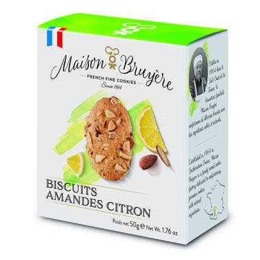 Maison Bruyere - Almond Lemon French Cookies 1.8oz (50g) - myPanier