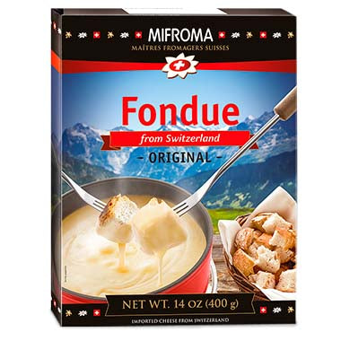 Mifroma - Original Swiss Cheese Fondue, 14oz (400g) Box - myPanier