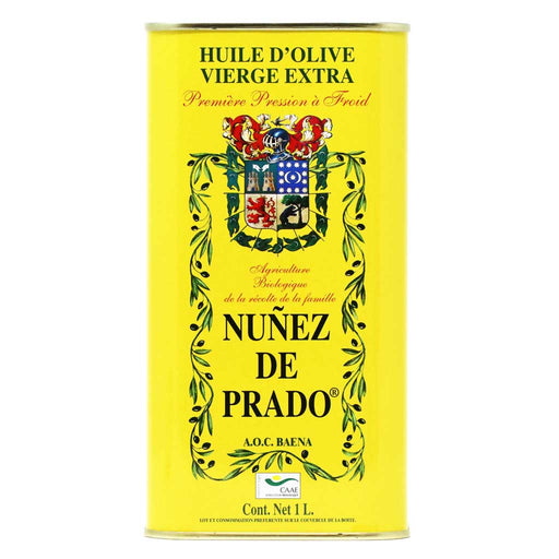 Nunez de Prado - Extra Virgin Olive Oil, First Cold Press, DOP Baena, 1L Tin - myPanier