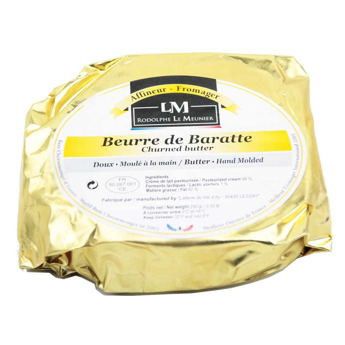 Rodolphe le Meunier’s Unsalted Churned Butter (Beurre de Baratte Doux), 250g