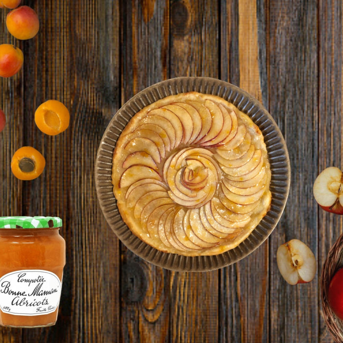 How to Use Bonne Maman Apricot "Compote" in Your French Apple Tart Recipe