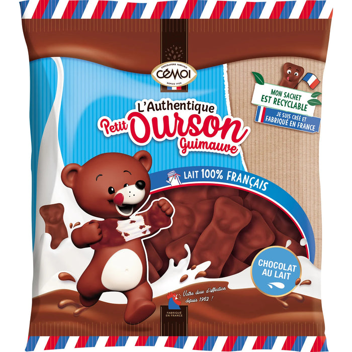 Cemoi - Chocolat guimauve Ourson, 170 g (6 oz)