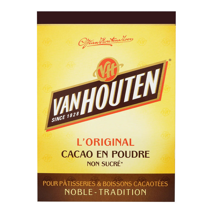 Van Houten - La poudre de cacao originale sans sucre, 255 g (9 oz)