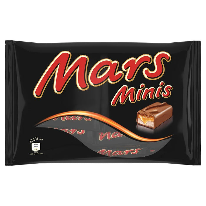 MARS Mini barres chocolatées au caramel 17 barres 333g