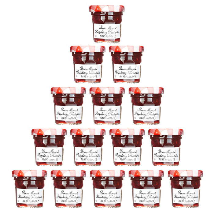 Bonne Maman - Mini Jam Jars (Raspberry), 15-Count