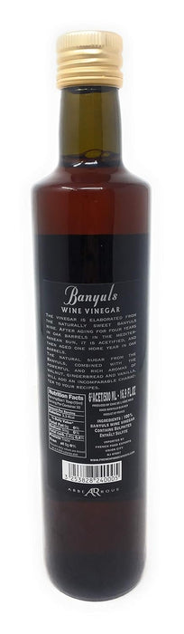 Vinaigre de vin français Abbe Rous Banyuls 500 ml (16,9 FL oz)