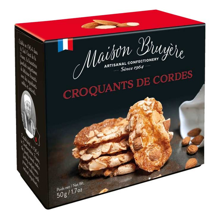 Maison Bruyère - Biscuits français croustillants aux amandes, 1,8 oz (50 g)
