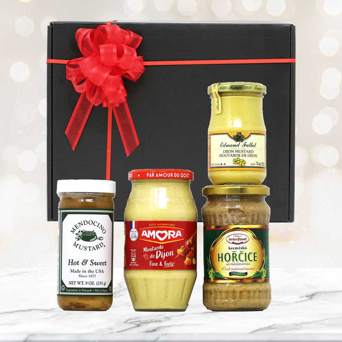 Around the World Gourmet Mustards Gift Set