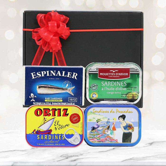 Around the World Gourmet Sardines Gift Set
