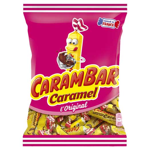 Sachet de bonbons au caramel Carambar, 130 g (4,6 oz)
