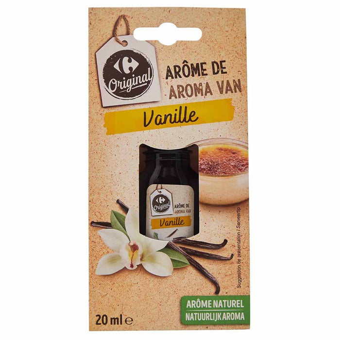 Arôme naturel de vanille classique, 20 ml (0,6 fl oz)