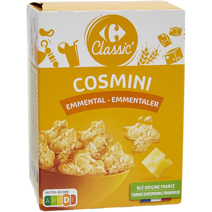 Carrefour Classic Emmental Crackers, 105g
