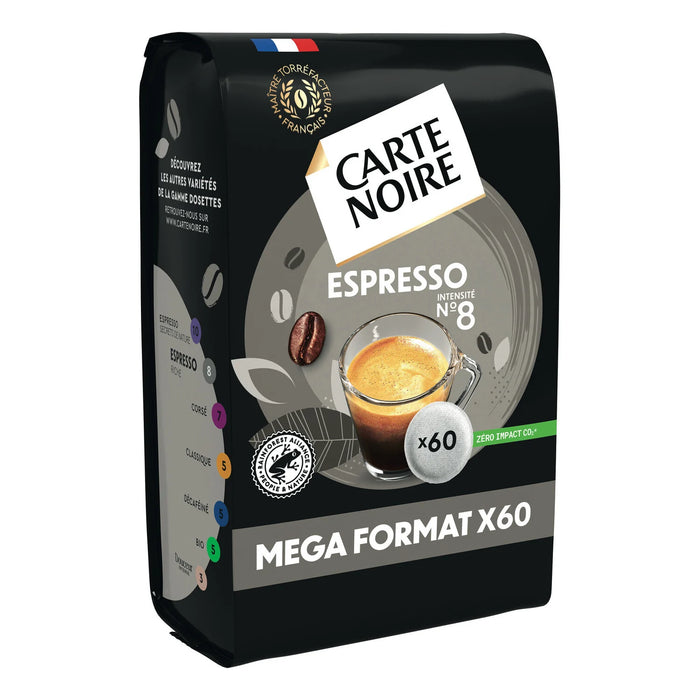 [BBD 30/09/24] Carte Noire - Dosettes Espresso x60 pour Senseo, 420g (14.9oz)