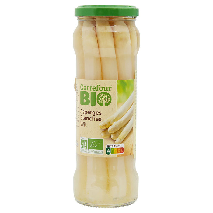 Classic Large White Organic Asparagus, 330g (11.6oz) Jar