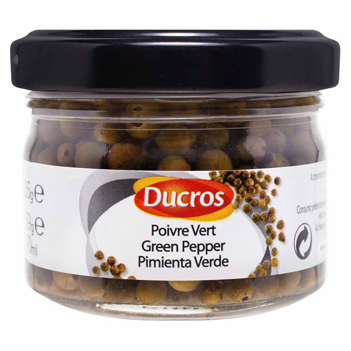 Ducros Green Pepper in Brine, 59g (2oz) Jar
