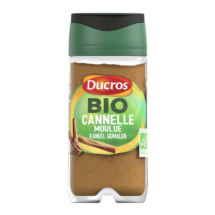 Ducros - Cannelle moulue biologique, 27 g (0,9 oz)