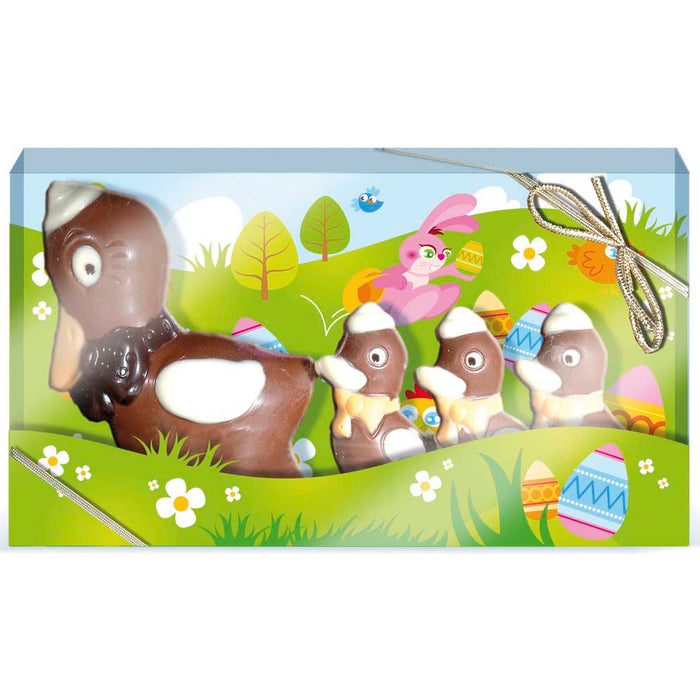 Easter Duck Family Chocolate Molding, 135g (4.7oz)