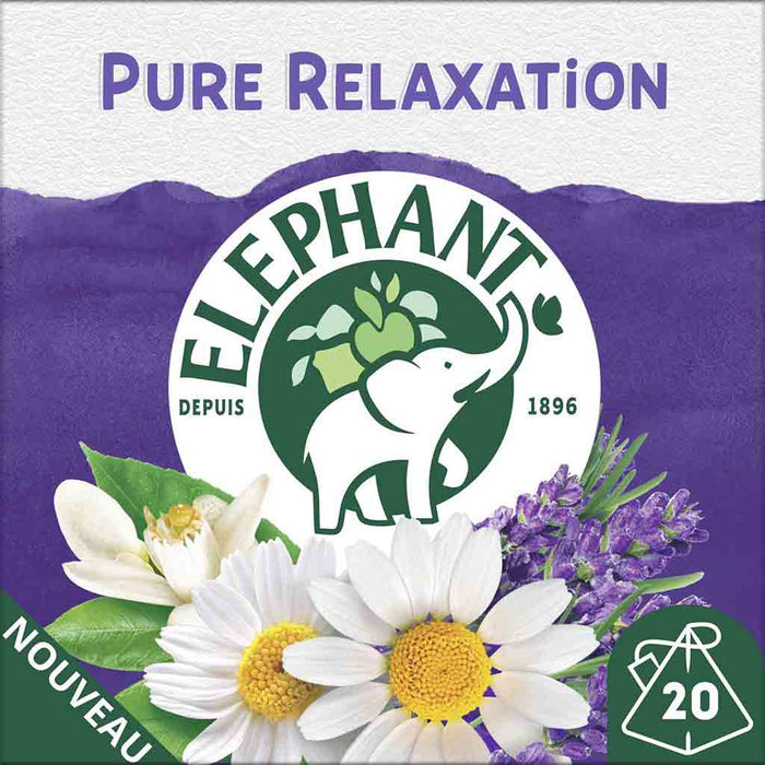 Elephant - Relax Infusion Herbal Tea, 20 Sachets, 26g (0.9oz)