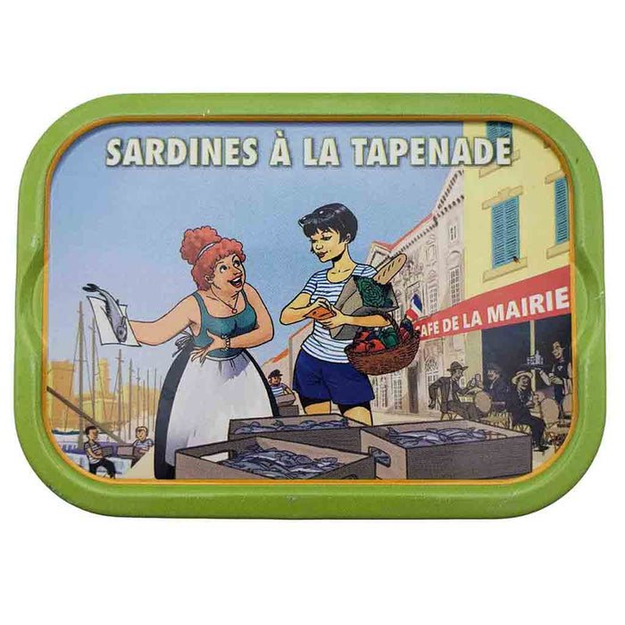 Ferrigno - Sardines à la tapenade d'olives noires, boîte de 115 g (4 oz)