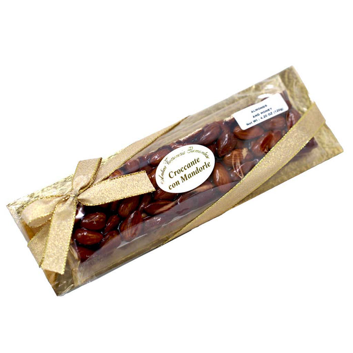 [BBD 7/30/24] Antica Torroneria Piemontese Italian Almonds Brittle w/ Honey, 120g (4.2oz)
