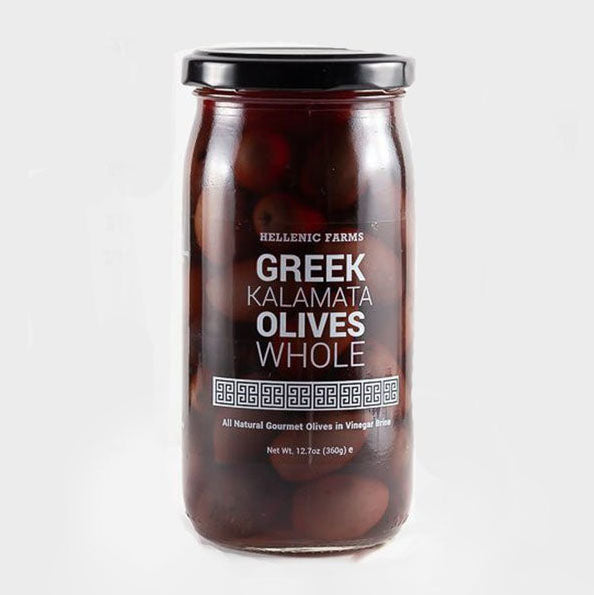 Hellenic Farms - Olives de Kalamata, pot de 12,7 oz (360 g)