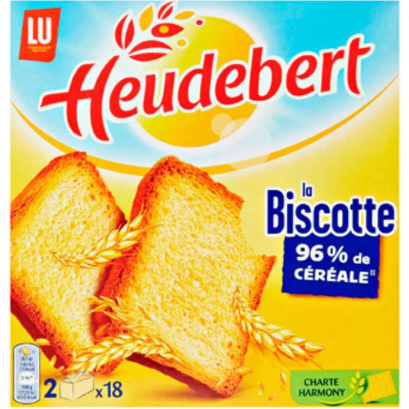 LU - Heudebert Biscottes Brioche - myPanier