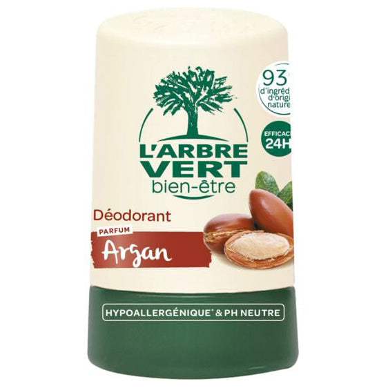 L'Arbre Vert - Hypoallergenic Roll-on Deodorant w/ Argan, 50ml