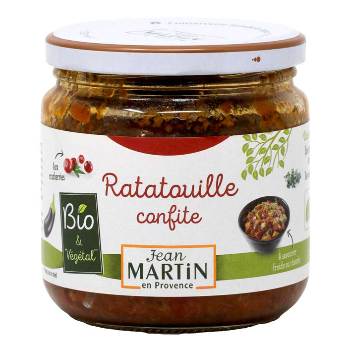 Jean Martin - Ratatouille Confite Bio, 360g (12.7oz)