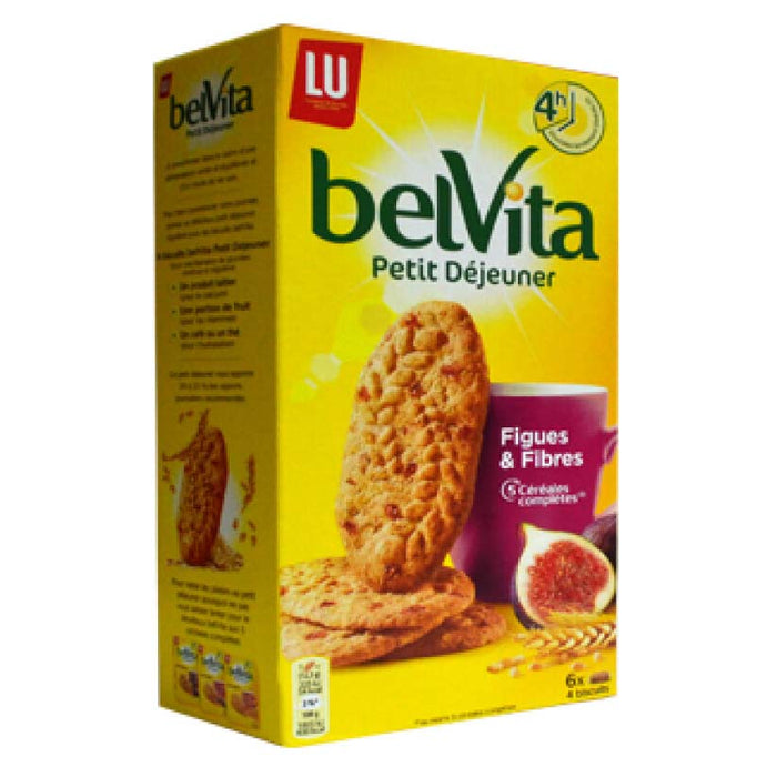 LU - Biscuits petit-déjeuner aux figues et multi-céréales Belvita, 300 g (10,6 oz)
