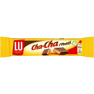 LU Cha-Cha Maxx Caramel & Milk Chocolate Snack Biscuit, 34g (10-Pack)