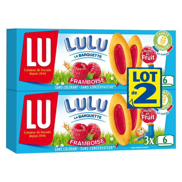 Lu - Cracotte Original Wheat Slices, 250g (8.8oz) - 250 g (2 × 18)