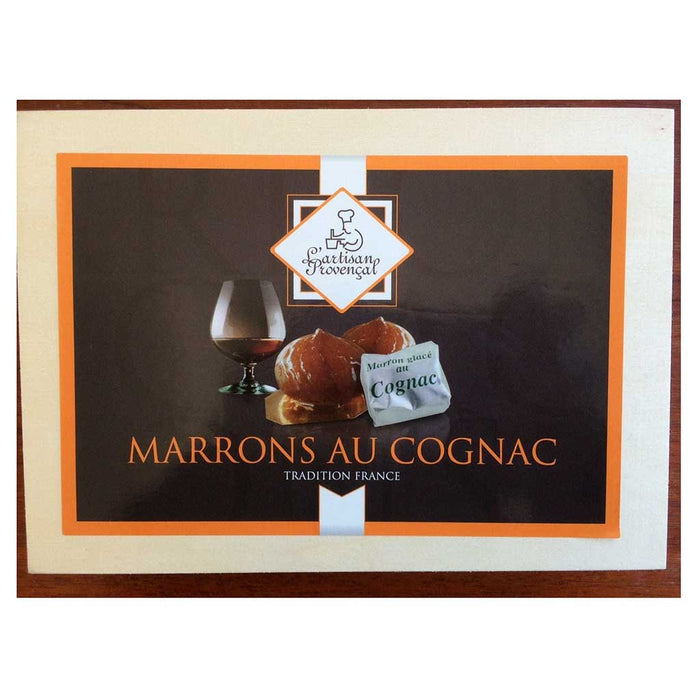 L'Artisan Provencal - 8 Candied Chestnuts w/ Cognac, 160g (5.6 oz)