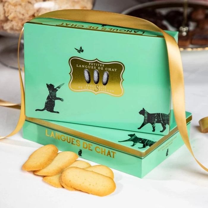 La Sablesienne - Petite boîte cadeau Langues de chat, 160 g (5,6 oz)
