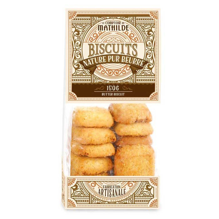 Mathilde - Butter Biscuits from France, 5.29oz (150g)