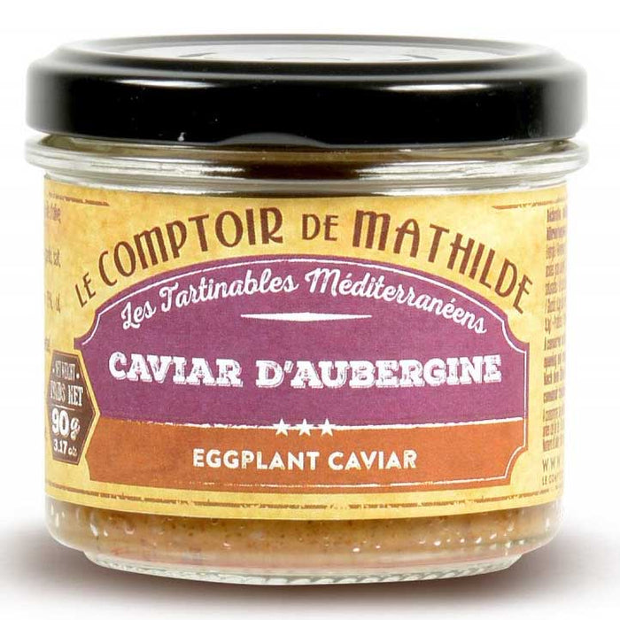 Mathilde - Eggplant Caviar from France, 3.17oz (90g) Jar