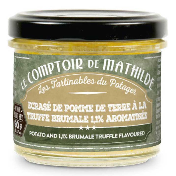 Mathilde - Truffled Brumale Potato Crush 1.1%, 3.17oz (90g) Jar