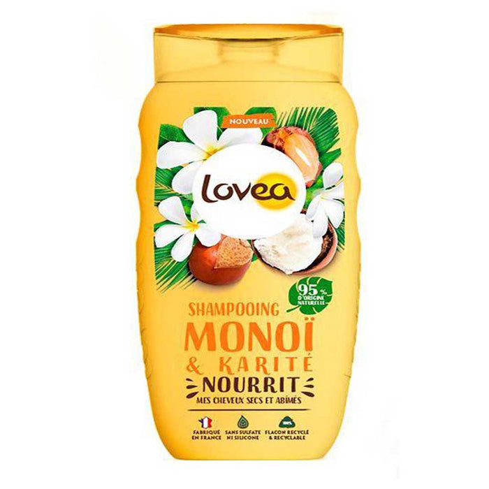 Lovea - Shampoing Monoï &amp; Karité, 250 ml (8,4 fl oz)