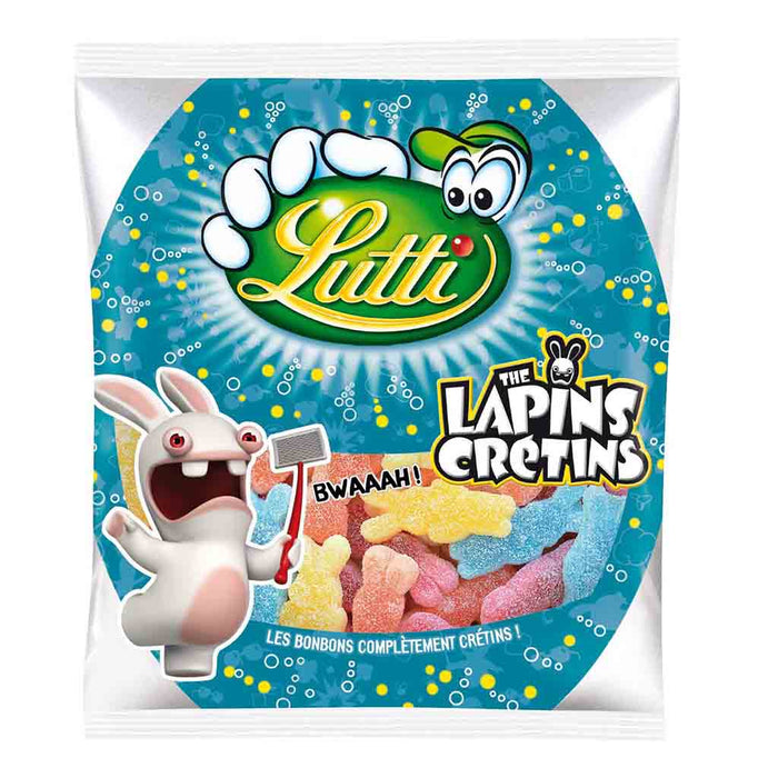 Lutti - Lapins Cretins (Rabbids Invasion) Soft Candies, 225g (7.9oz)