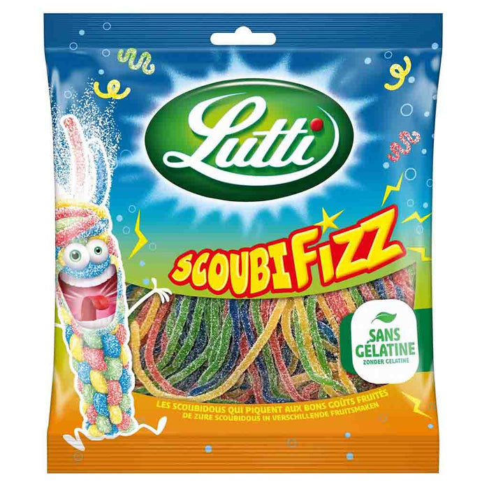 Lutti - Bonbons mous Scoubifizz, sac de 180 g (6,3 oz)