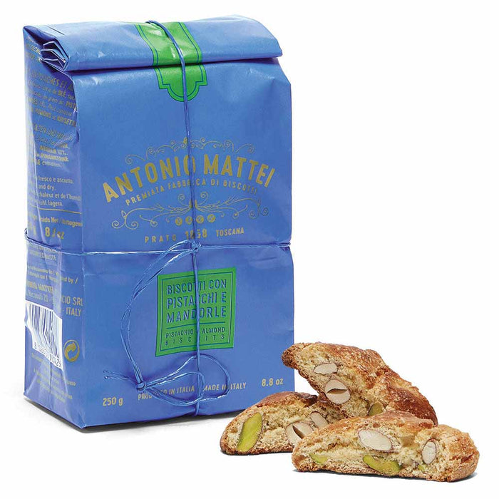 Mattei Biscotti Di Prato aux pistaches, 250 g (8,8 oz)